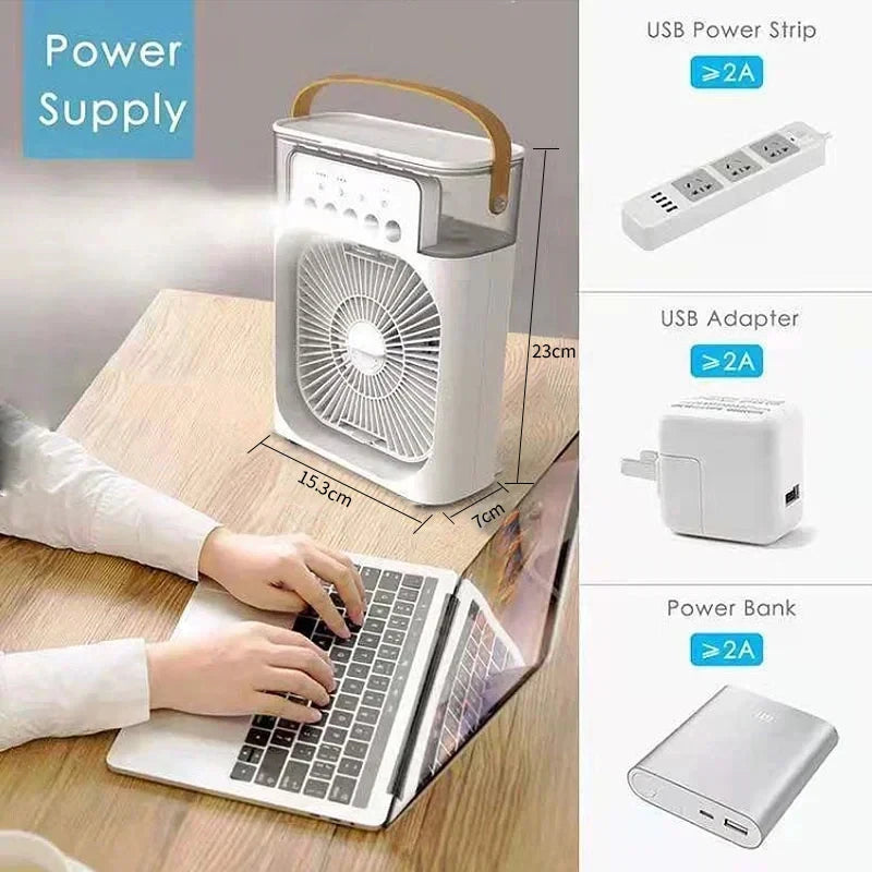 3 In 1 Fan   Mini Air Cooler
