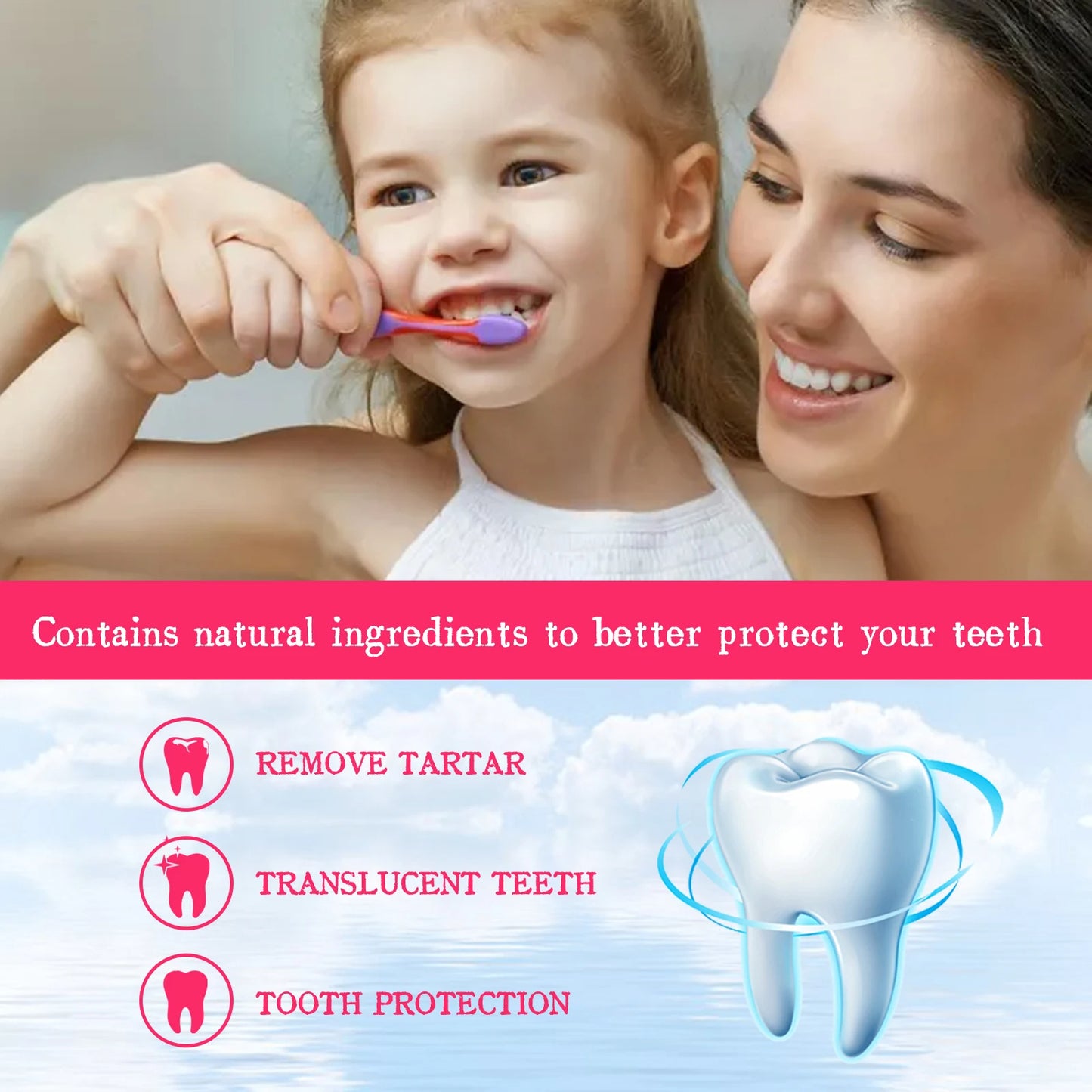 Children Toothpaste Probiotics Stain Removal